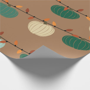 Kürbis Geschenkpapier