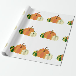 Kürbis-Geschenkpapier Geschenkpapier