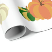 Kürbis-Geschenkpapier Geschenkpapier (Rolleneckpunkt)