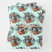 Kürbis Geschenkpapier Set (Beispiel)