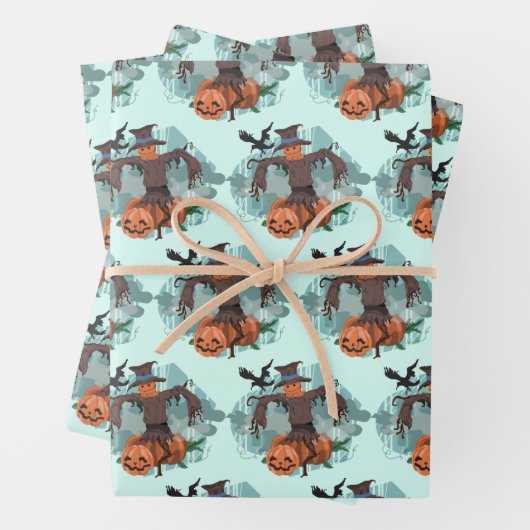 Kürbis Geschenkpapier Set (Beispiel)