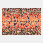 Kürbis Geschenkpapier Set (Vorderseite 2)