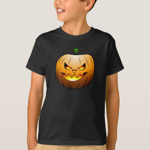 Kürbis-Gesicht Halloween-Kürbis T-Shirt