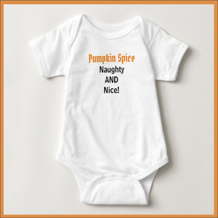 Kürbis-Gewürz-Babyanzug Baby Strampler