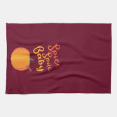 Kürbis-Gewürz-"Gewürz-Gewürz-Baby-" Geschirrtuch (Horizontal)