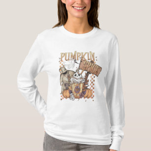 Kürbis-Gewürz-Langarm-Shirt T-Shirt