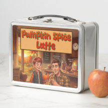 Kürbis-Gewürz-Latte | Metall | Lunchbox