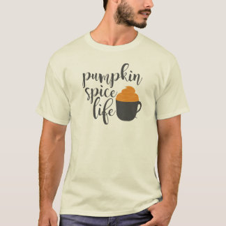 Kürbis-Gewürz-Leben-T-Shirt | Süßer Herbst Herbst  T-Shirt