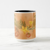 Kürbis-Gewürz-Tasse (15 Unze) Tasse (Zentrum)