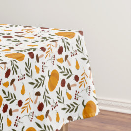 Kürbis, Granatäpfel und Birnen Tischdecke