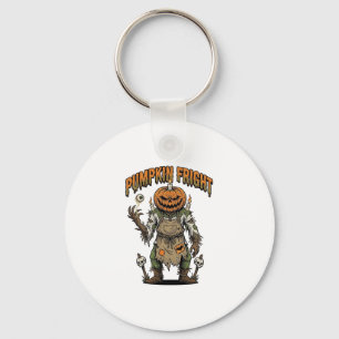 Kürbis-Grusele-Shirt Vintage Augapfel Halloween-Ku Schlüsselanhänger