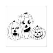 Kürbis Gummistempel (Prägung)