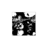 Kürbis Gummistempel (Prägung)