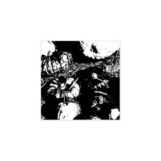 Kürbis Gummistempel (Prägung)