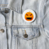 Kürbis Halloween Button (Beispiel)