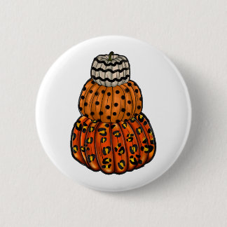 Kürbis Halloween Button