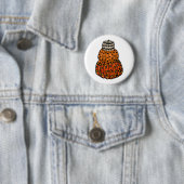 Kürbis Halloween Button (Beispiel)