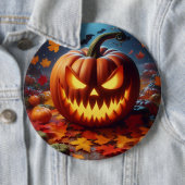 Kürbis/Halloween/Fledermauslöffel Button (Beispiel)