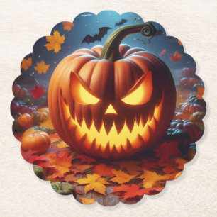 Kürbis/Halloween/Fledermauslöffel Untersetzer