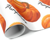 Kürbis Halloween Geschenkpapier (Rolleneckpunkt)