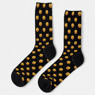 Kürbis Halloween Kürbislaterne Socken