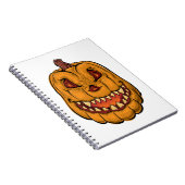 Kürbis Halloween Notizblock (Rechte Seite)