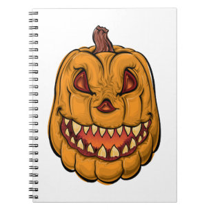 Kürbis Halloween Notizblock