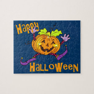 Kürbis Halloween Puzzle