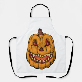 Kürbis Halloween Schürze