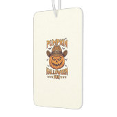 Kürbis Halloween-Spaß Jack Lantern Cowboyhut Flede Autolufterfrischer (Links)