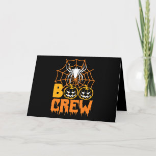 Kürbis Halloween Spinne Krankenschwester Halloween Karte