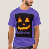 Kürbis Halloween-🎃 T-Shirt (Vorderseite)