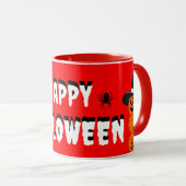 Kürbis-Halloween-Tasse Tasse (VorderseiteRechts)