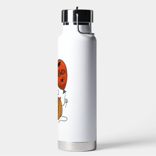 Kürbis Halloween Trinkflasche (Links)