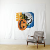 Kürbis Halloween Wandteppich (Beispiel (Horizontal))