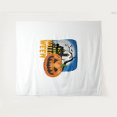 Kürbis Halloween Wandteppich (Vorderseite (Horizontal))