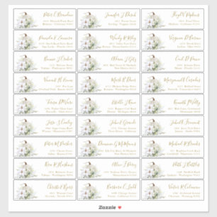 Kürbis Herbst Gast Namen Adresse Aufkleber