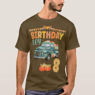 Kürbis Herbst Geburtstag Vintage LKW Outfits 2352 T-Shirt