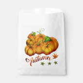 Kürbis Herbst Geschenktütchen (Vorderseite)