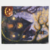 Kürbis/Herbst/Herbst/Halloween Fleecedecke (Vorderseite (Horizontal))