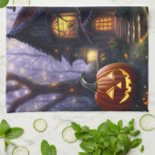 Kürbis/Herbst/Herbst/Halloween Geschirrtuch (Gefaltet)