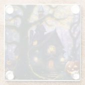 Kürbis/Herbst/Herbst/Halloween Glasuntersetzer (Rückseite)