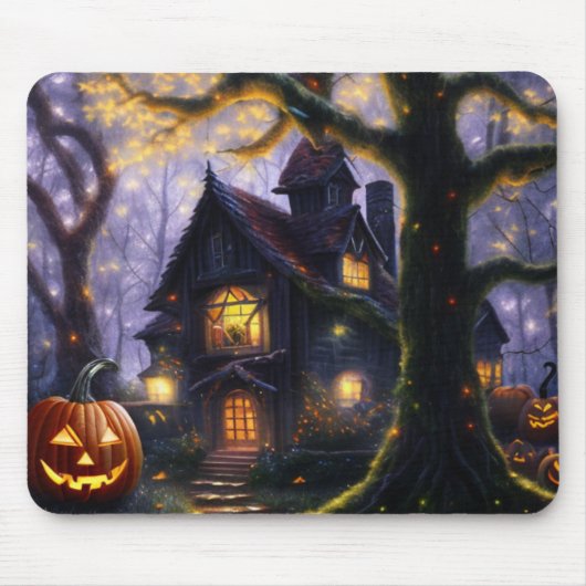 Kürbis/Herbst/Herbst/Halloween Mousepad (Vorne)