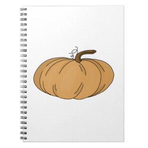 Kürbis Herbst Notizblock