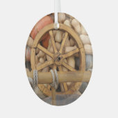 Kürbis Herbst Ornament Aus Glas (Vorderseite links)