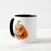 Kürbis-Herbst-Tasse – Gemütlicher Herbst-Kaffeebec Tasse (Vorderseite Links)