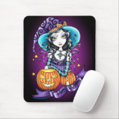 Kürbis-Hexe Mousepad "Lisas" Halloween (Mit Mouse)