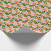 Kürbis im Herbst Geschenkpapier (Ecke)