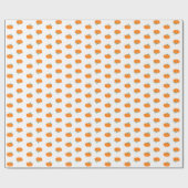 Kürbis im Herbst Geschenkpapier (Flach)