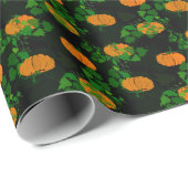Kürbis im Herbst Geschenkpapier (Rolleneckpunkt)